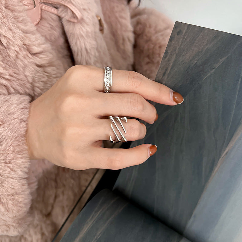 Geschichteter Twill-Ring