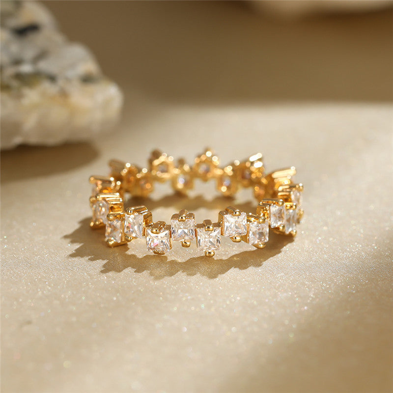 Crushed Diamond Funkelring