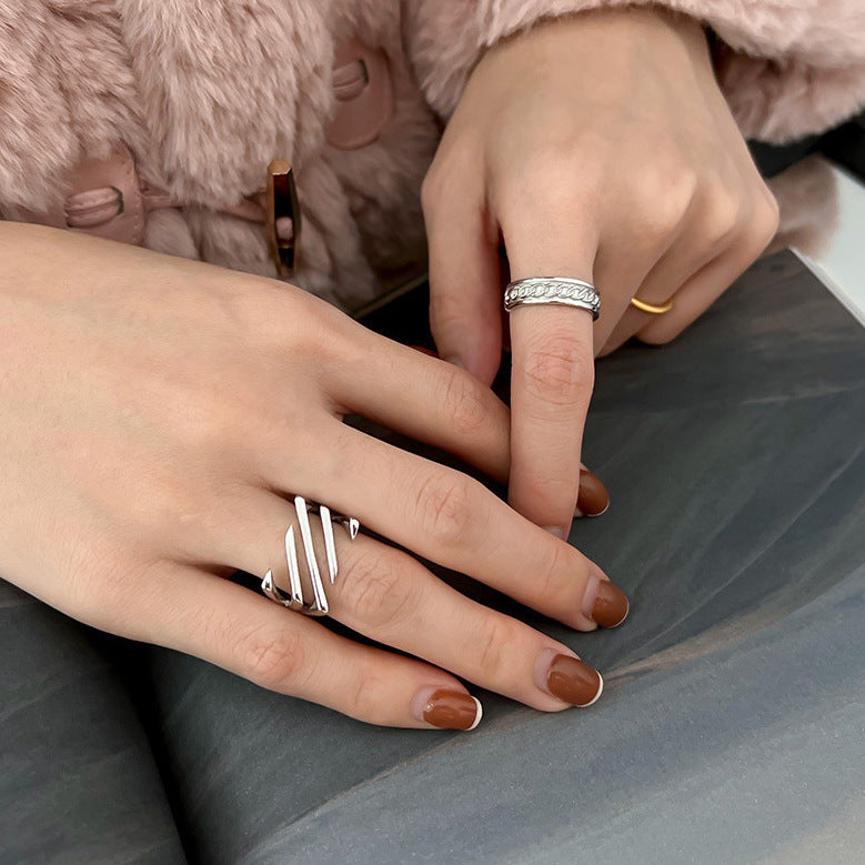 Geschichteter Twill-Ring