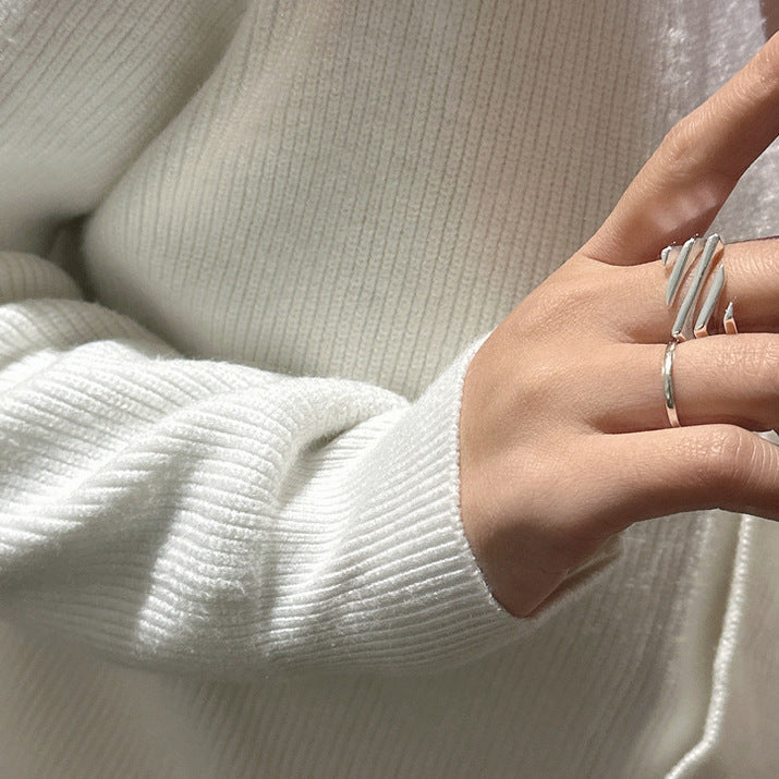 Geschichteter Twill-Ring