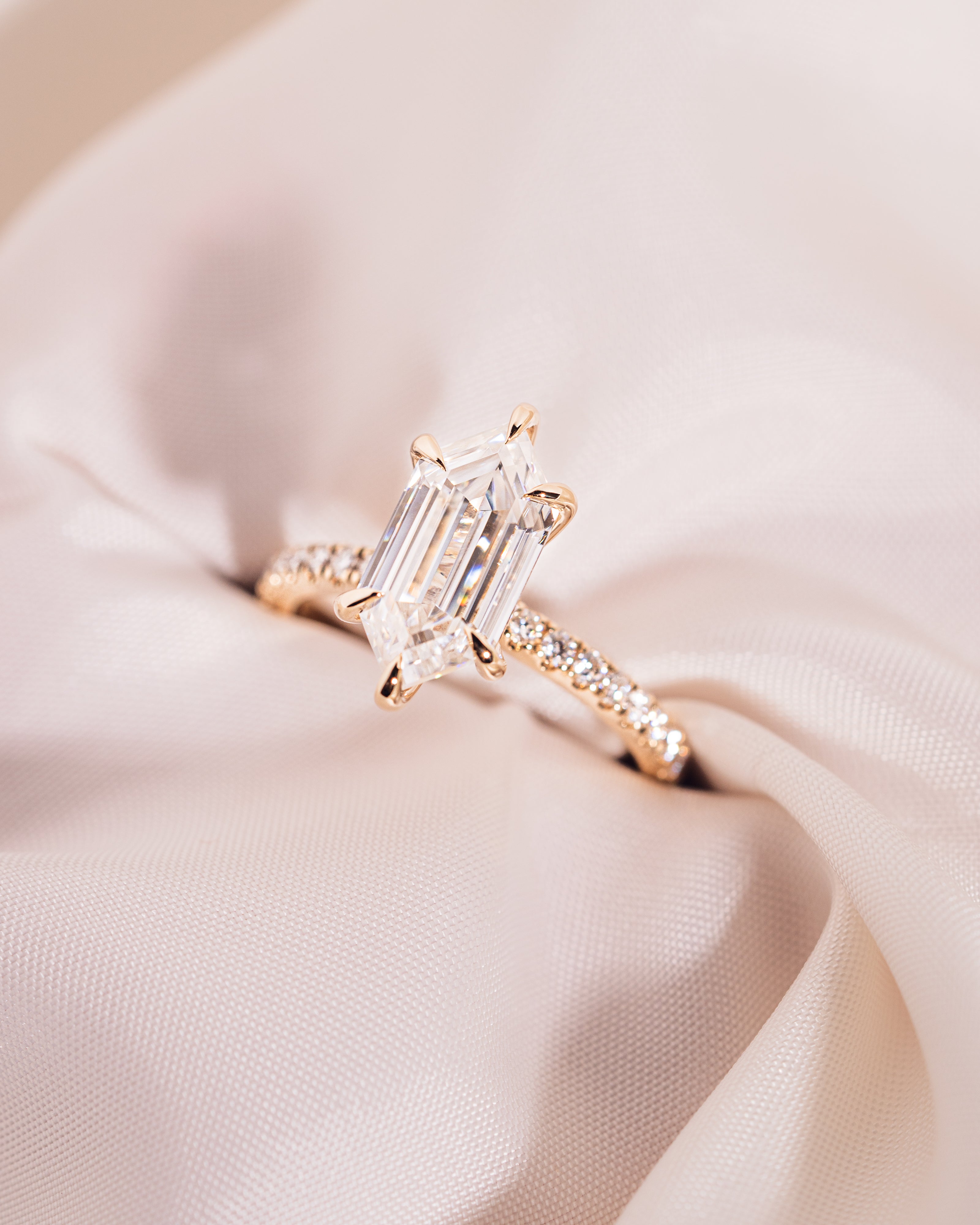 Jody - Längliches Sechseck | Gold