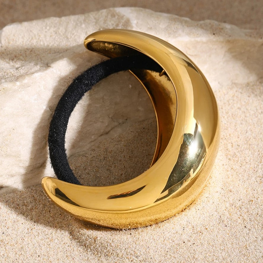 Gold-Kuppel-Pony-Manschette