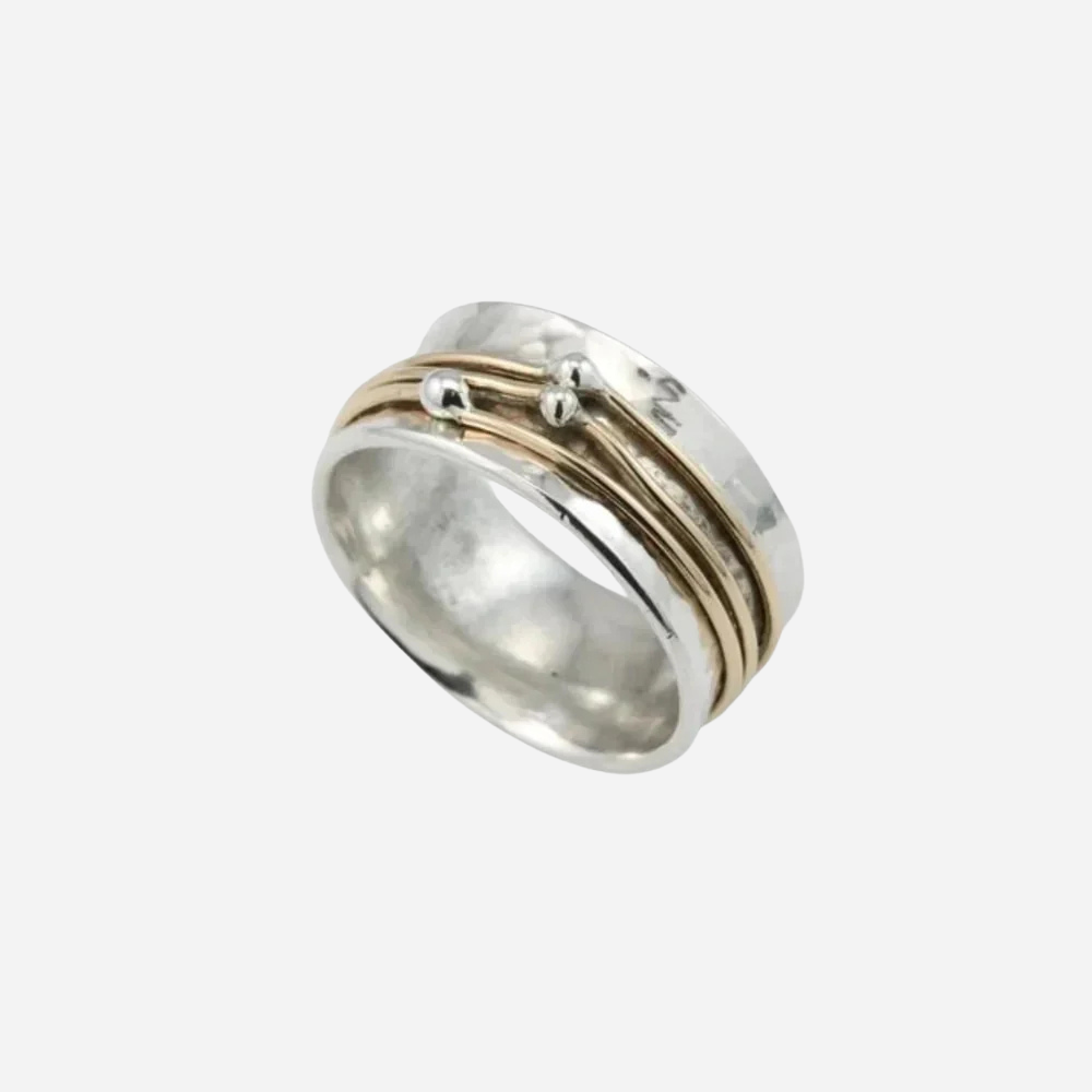 Bianca | Vintage Vergoldeter Silber Ring