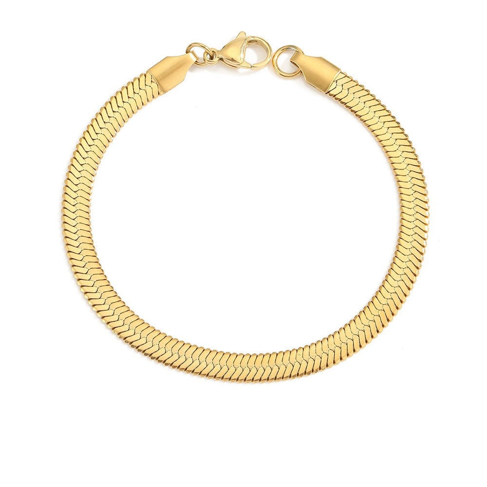 Stella Fischgräten-Halskette Armband