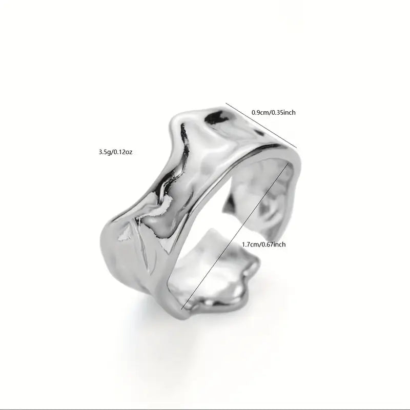 Nova Manschettenring - Silber