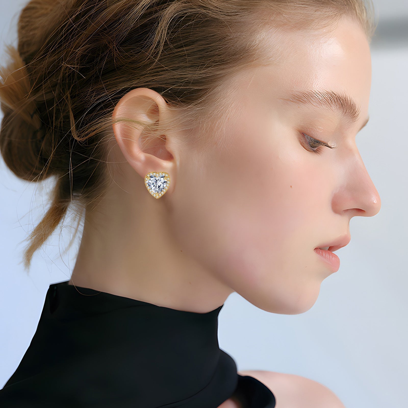 Goldene Ember Ohrringe | Gold