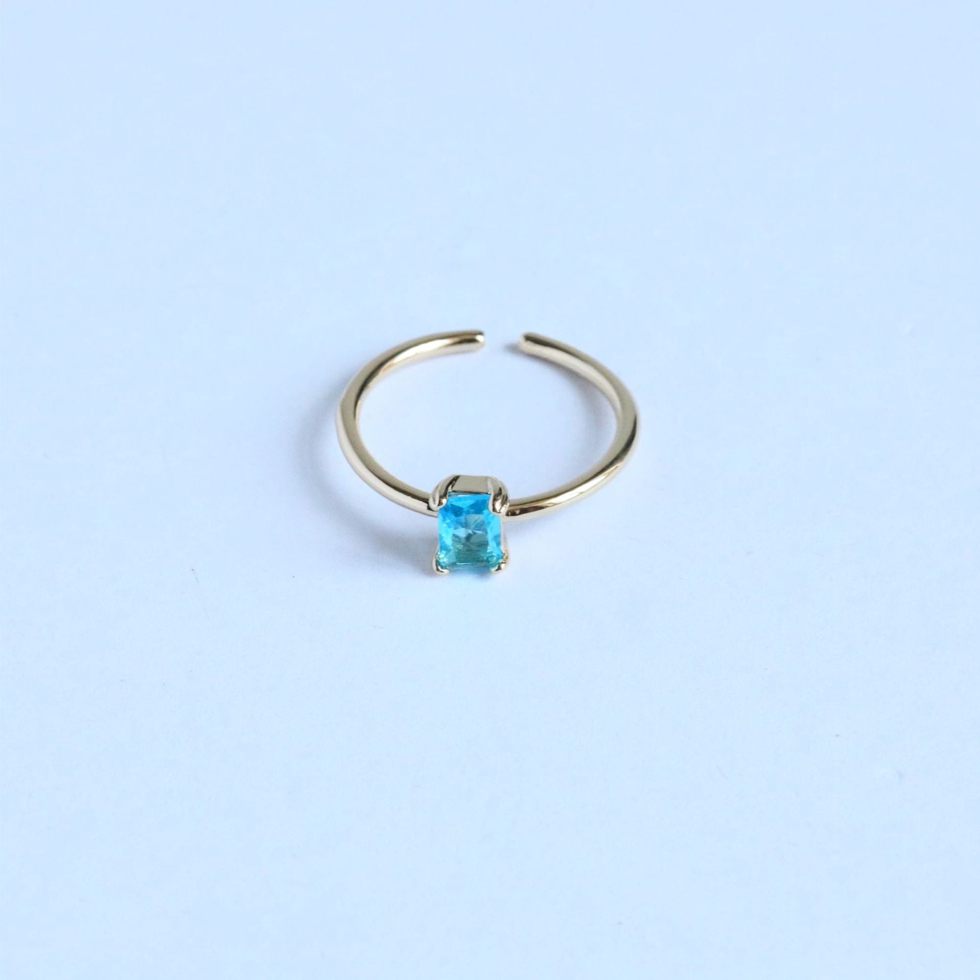 Eleganter Vintage-Geburtssteinring