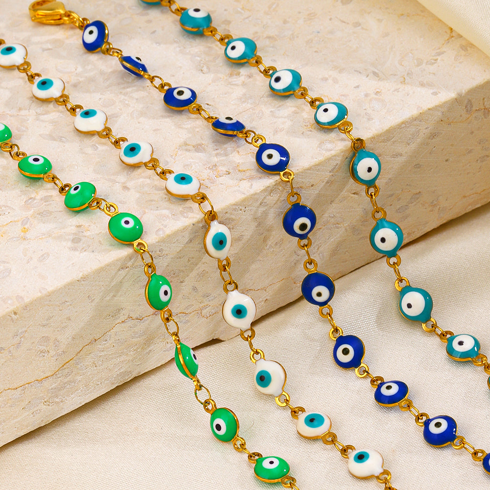 Tully Evil Eye Bracelet - Mehrere Farben zur Auswahl