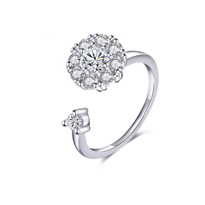 Drehender Zirkoniumdioxid-Furcht-Ring