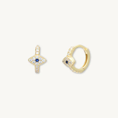 Mini Evil Eye Handschellen | Vergoldet