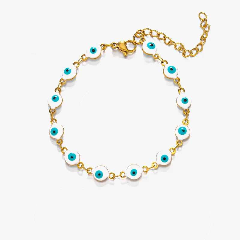 Tully Evil Eye Bracelet - Mehrere Farben zur Auswahl