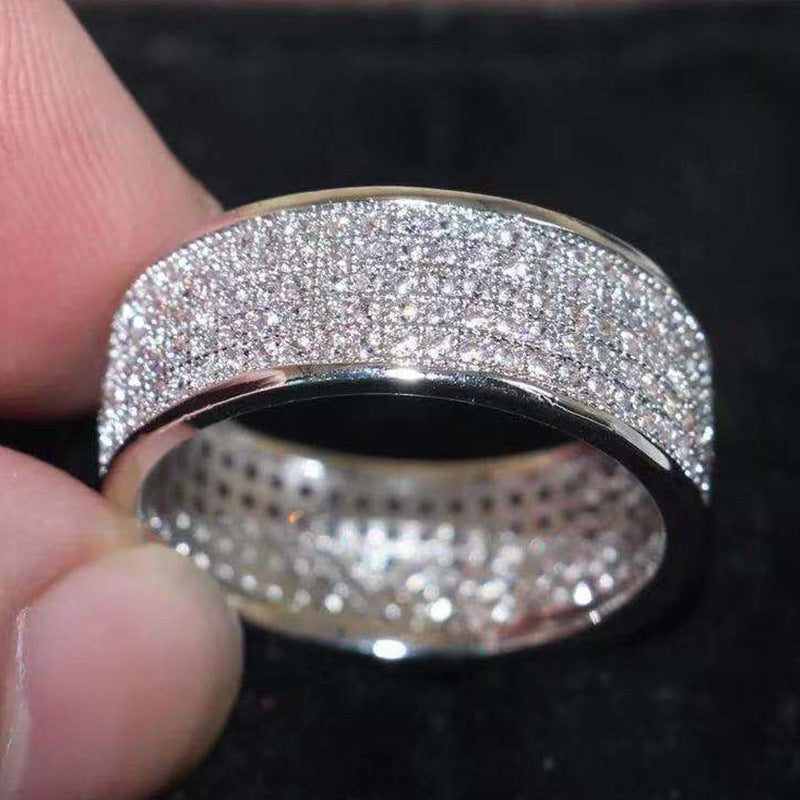 Ambrosia Fenzi Ring | Weißgold