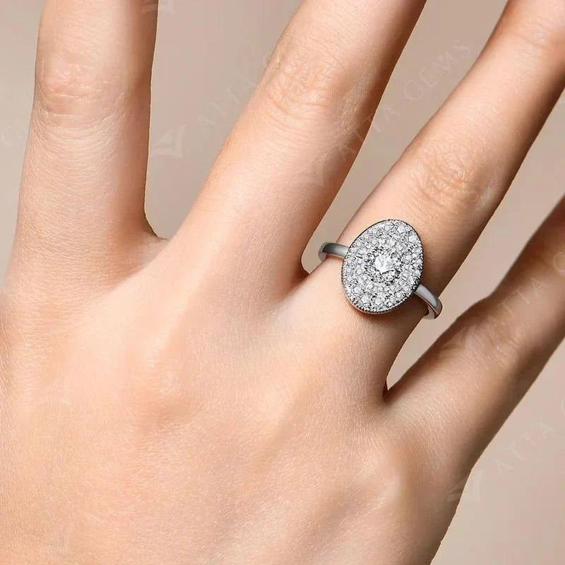 Daya Ring | Weißgold