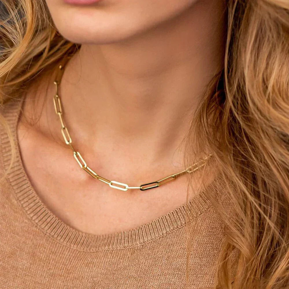 Bernstein Gold Kette Halskette