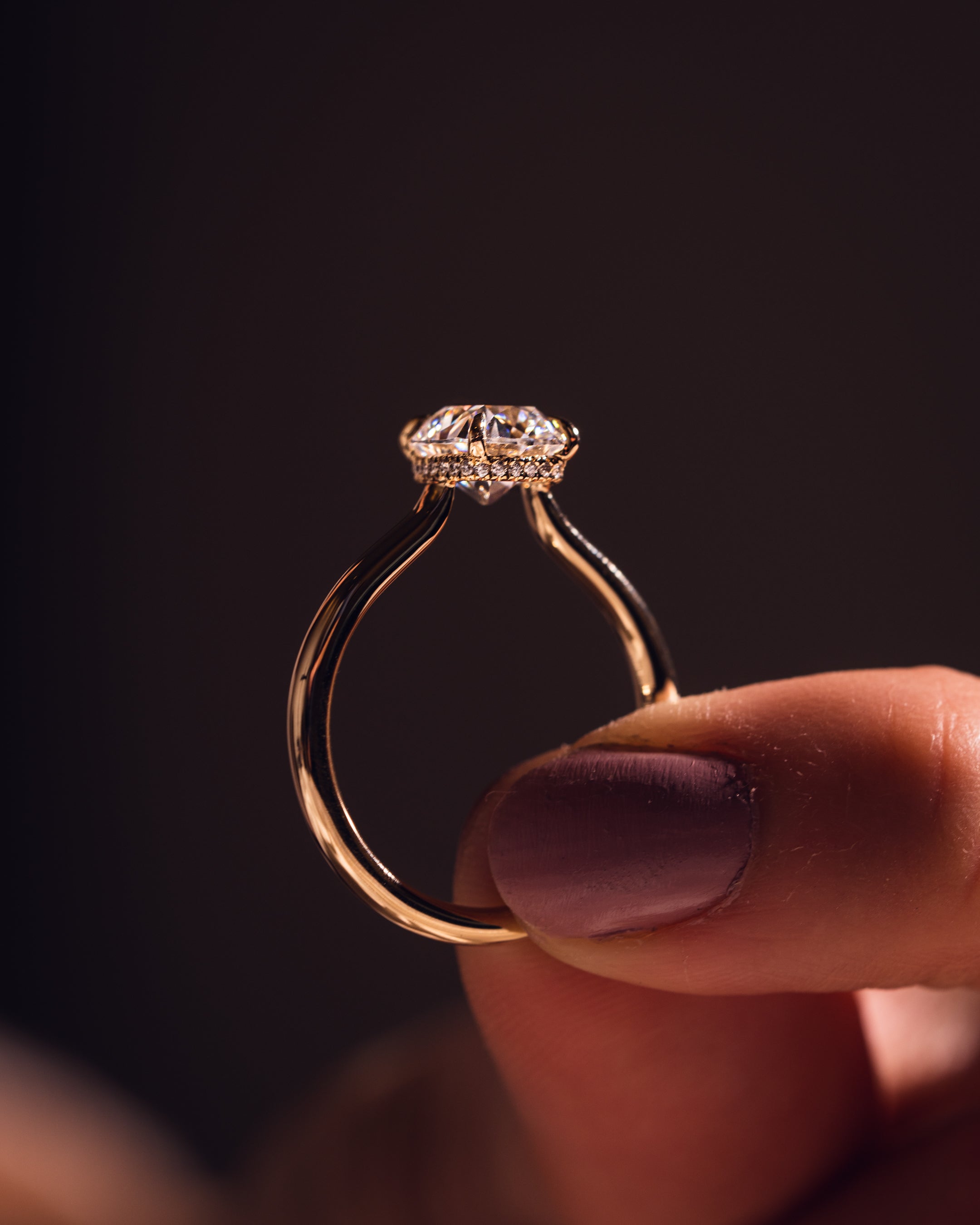 Jasmine - Längliches Kissen | Gold