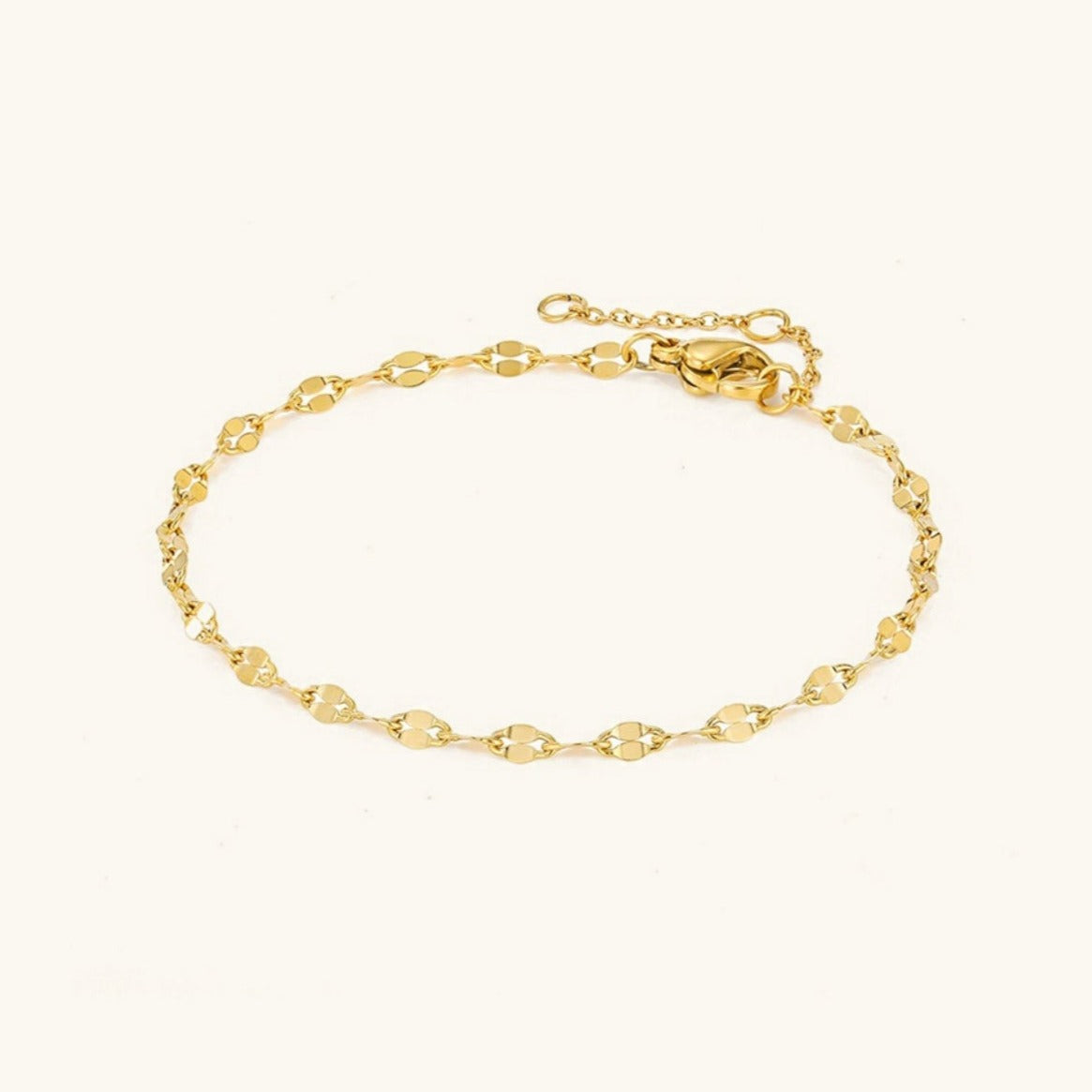 Charlotte Goldkette Fußkettchen