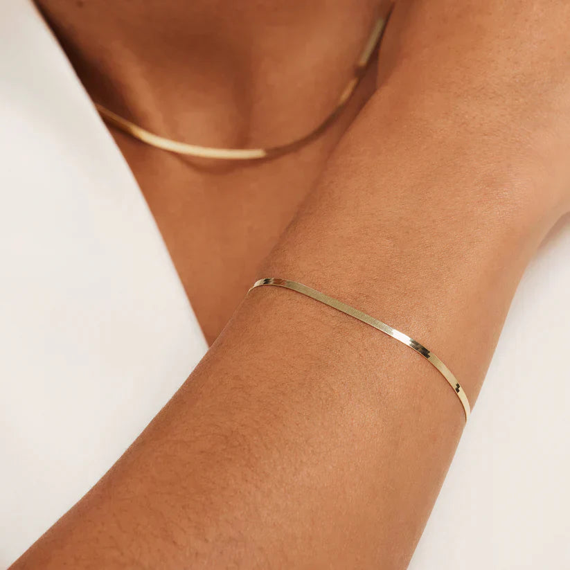 Soleil Serpent Armband | Gold