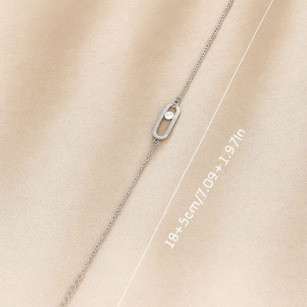 Erin Trendiges Minimalistisches Zirkonia-Armband