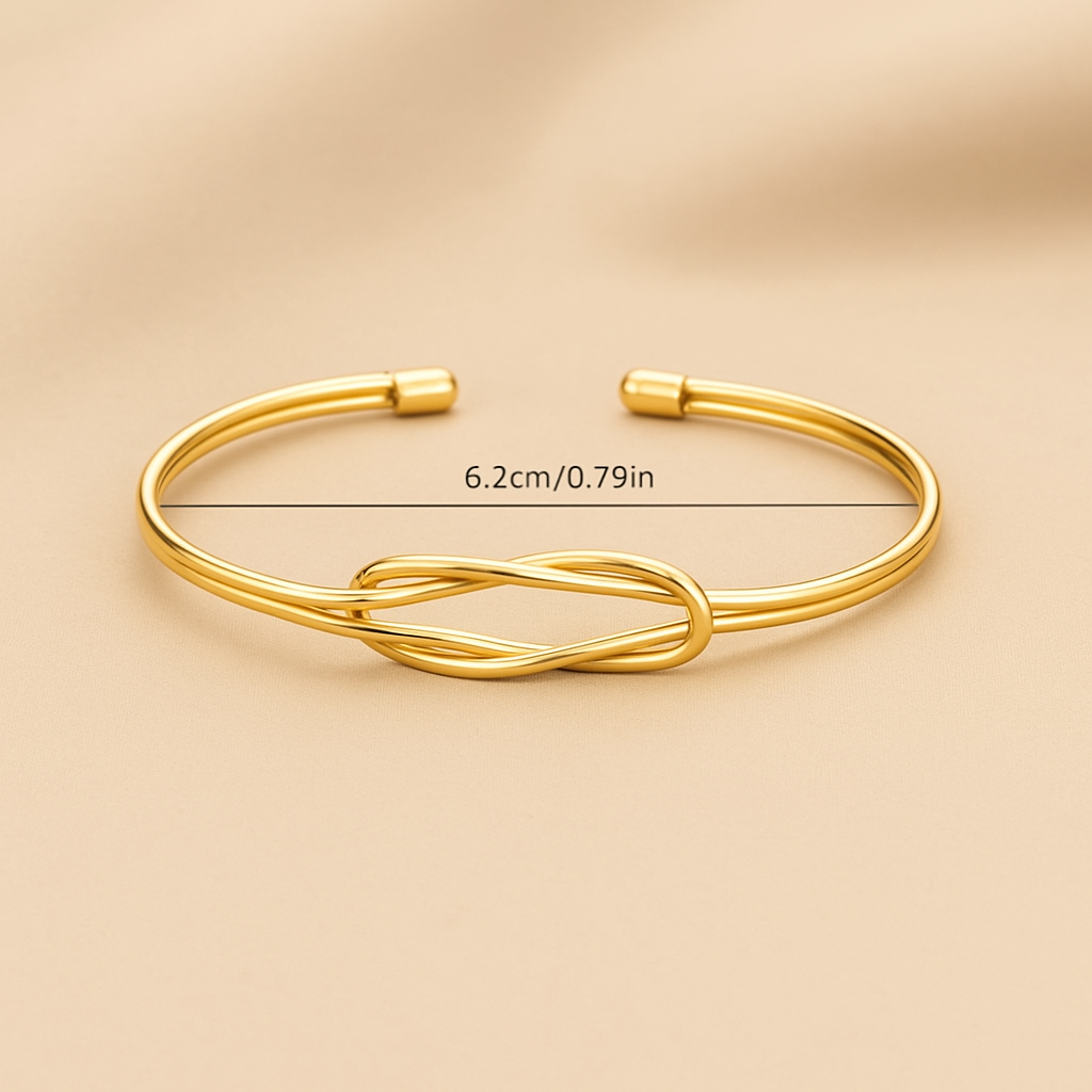 Trendy Wrap Design Offenes Armband - Stylisch & Einzigartig