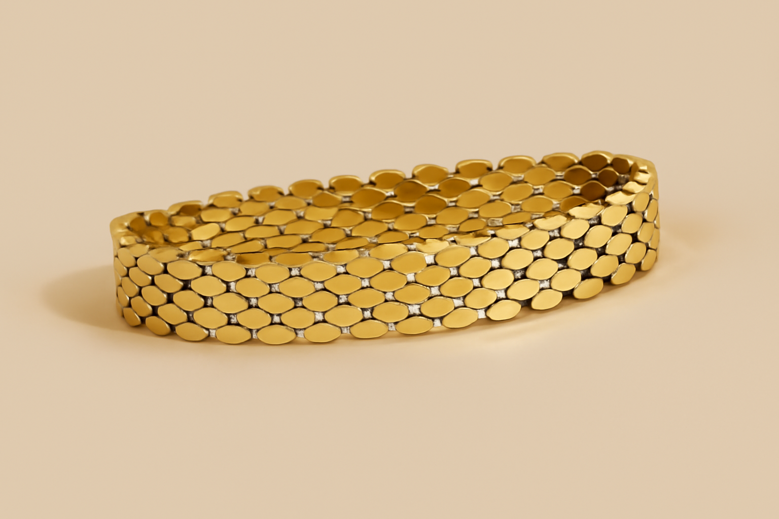 Elegante geometrische Goldarmbänder - perfekt für Männer und Frauen