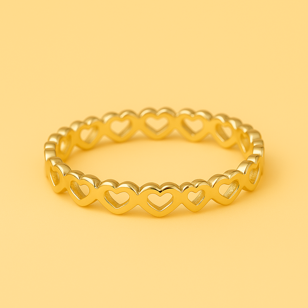 Herz-zu-Herz-Ring für Frauen
