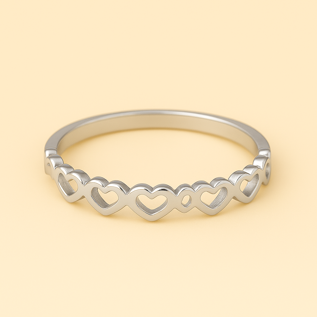 Herz-zu-Herz-Ring für Frauen
