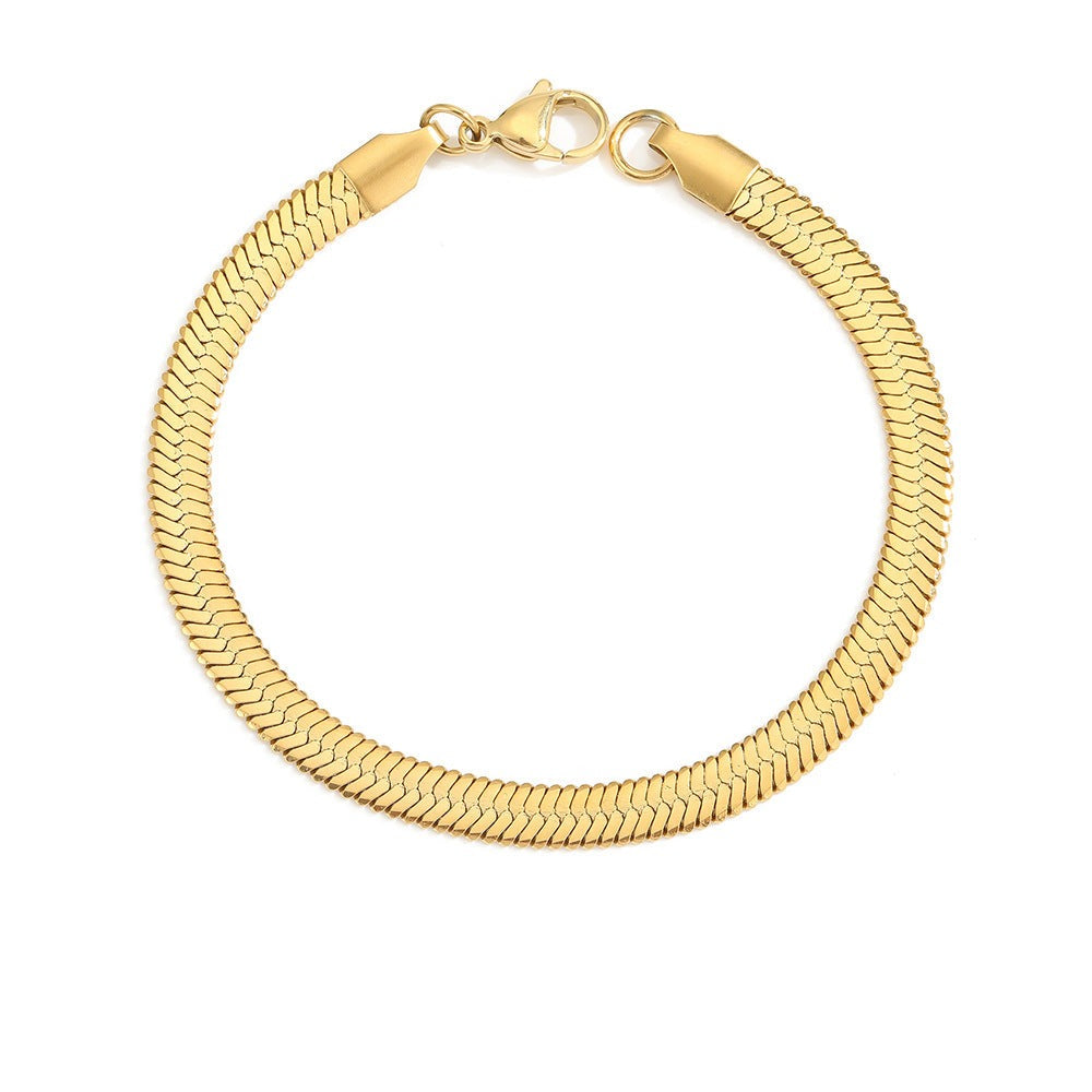 Stella Fischgräten-Halskette Armband