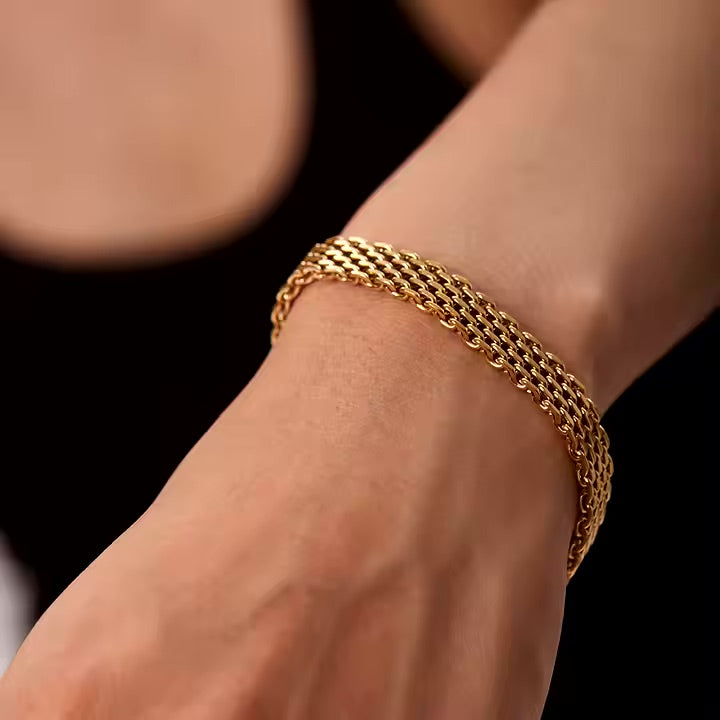 Imara Goldketten-Armband