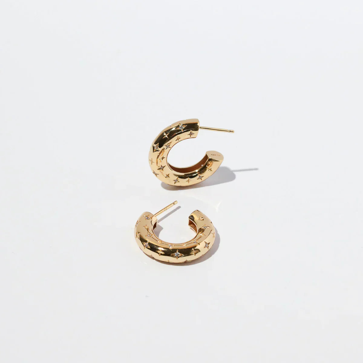 Cosmic Hoop-Ohrringe | Gold
