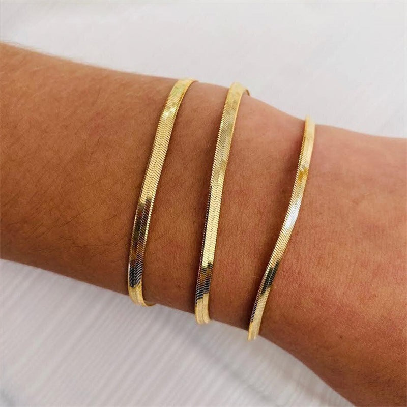 Stella Fischgräten-Halskette Armband