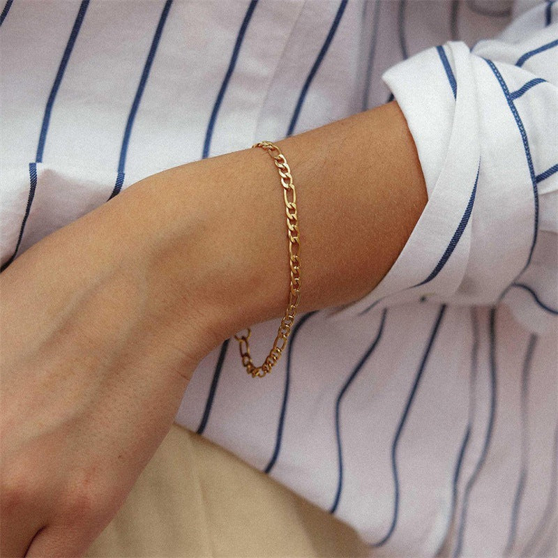 Saturn Goldketten-Armband