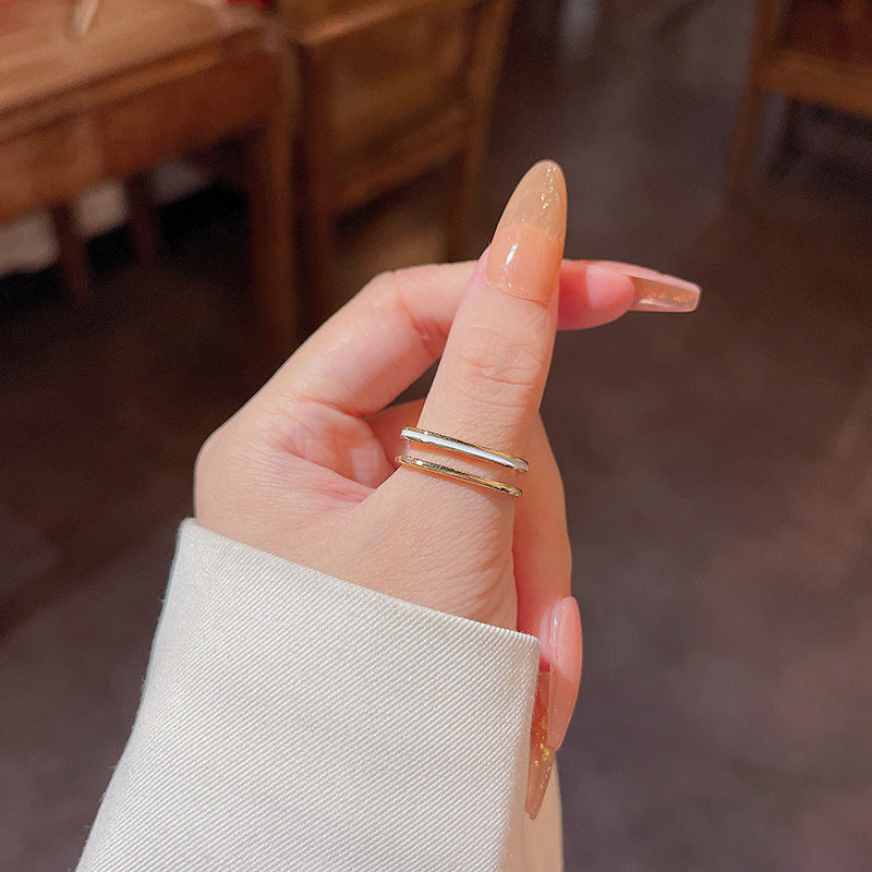 Olivia Geometrischer Goldring