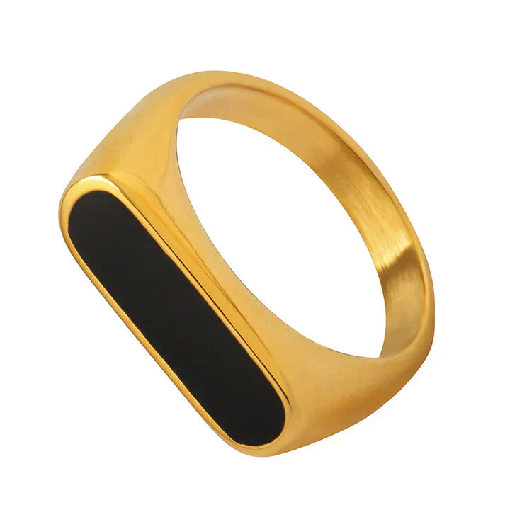 Brendina Auronyxa Ring | Weißgold