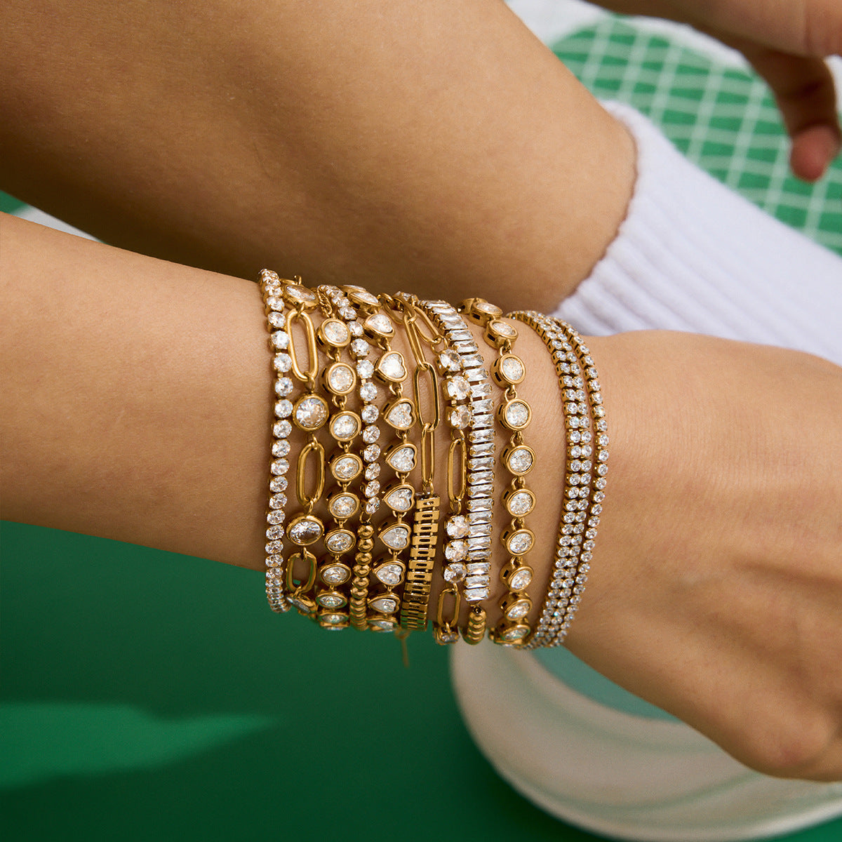 Sola Maroux Armbandset | Gold