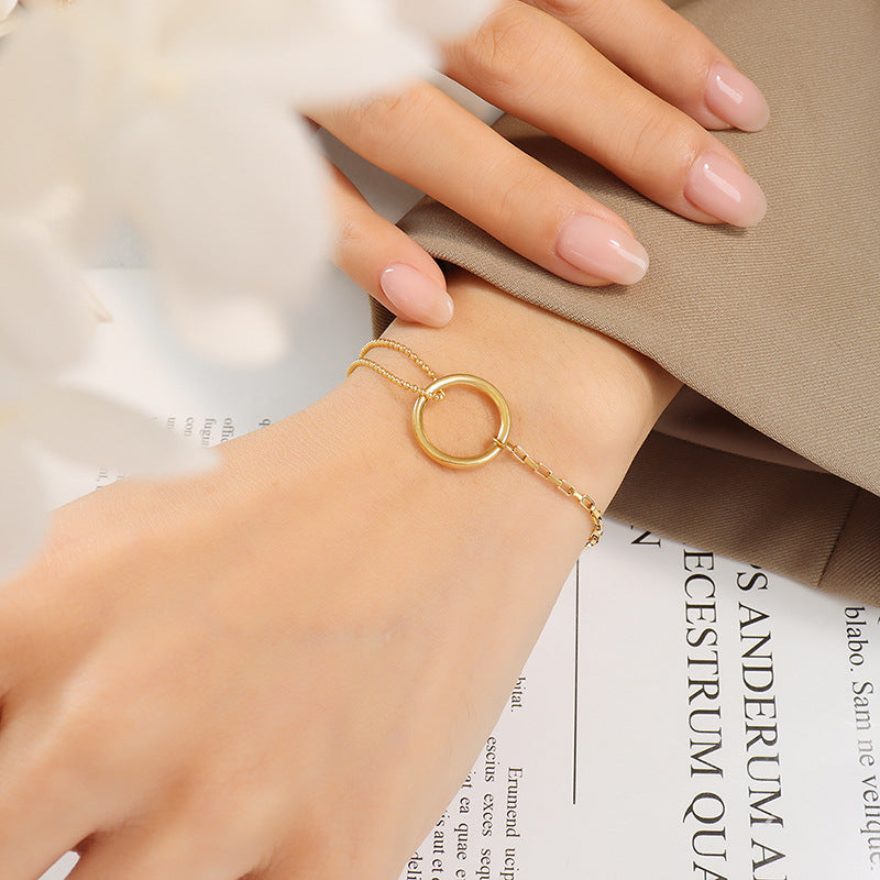 Luria Gold Reif-Armband