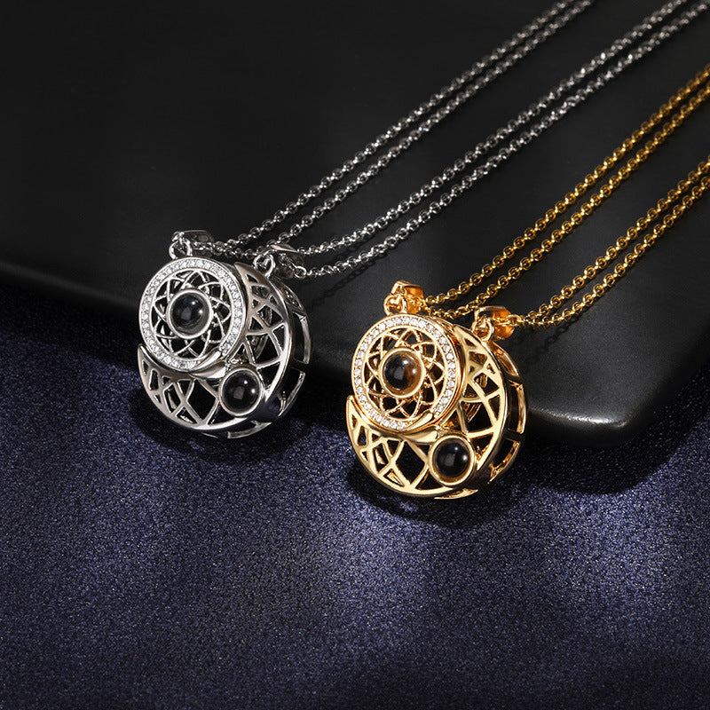 "Liebe dich bis zum Mond und zurück“ Ketting