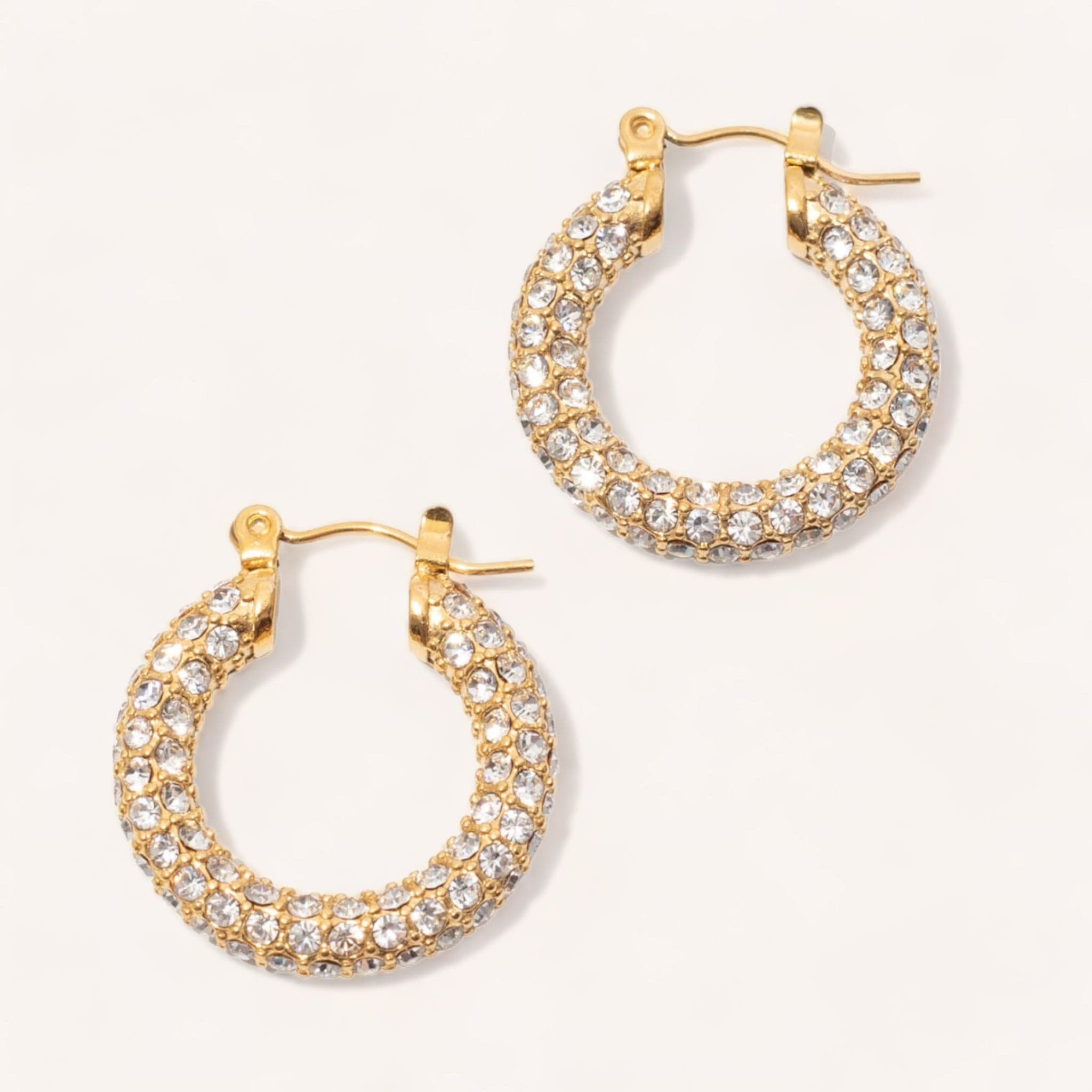 Zara Hoop Ohrringe | Vergoldet