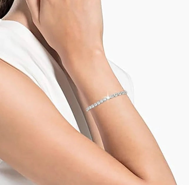 Olivia Silber Tennisarmband | Silber